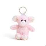 Pink Elephant Warmies® Keyring