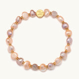 Pink Freshwater Pearl Bracelet Base - Pages & Parcels