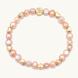 Pink Hearts by the Pearl Bracelet Base - Pages & Parcels