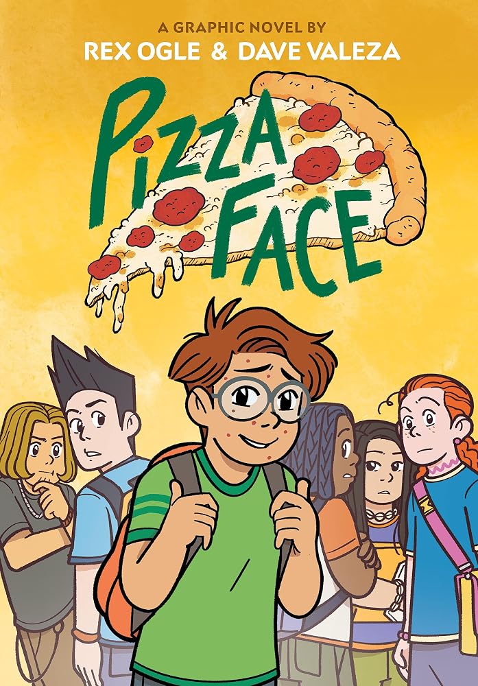 Pizza Face: A Graphic Novel (Four Eyes #2) cover image