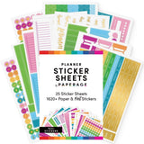Planner & Calendar Sticker Book – 25 Sheets - Pages & Parcels