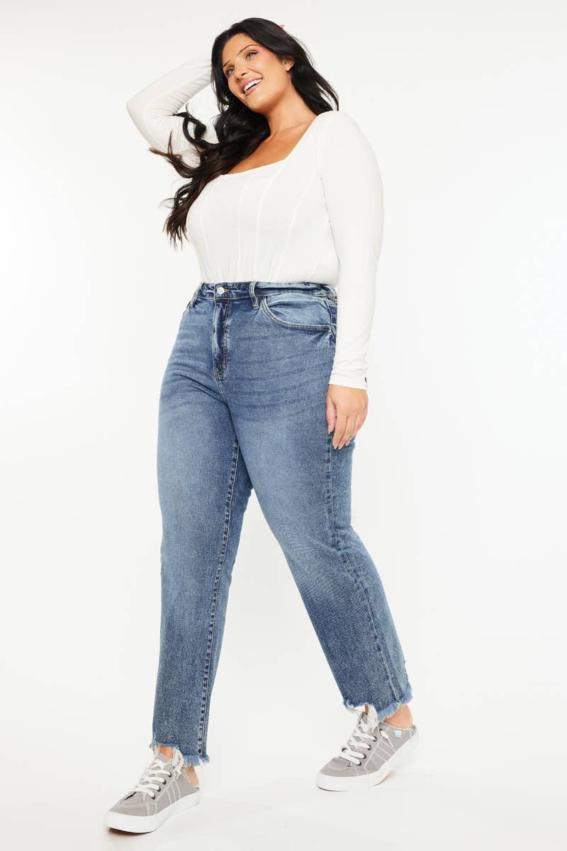 PLUS HIGH RISE SLIM STRAIGHT - Pages & Parcels
