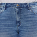 Plus Size High Rise Slim Straight Jeans | Kan Can - Pages & Parcels