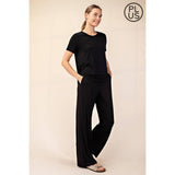 PLUS SIZE VISCOSE MODAL SHORT SLEEVE TOP | Rae Mode - Pages & Parcels