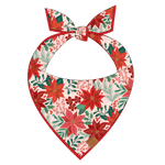 Poinsettia Dog Bandana - Pages & Parcels