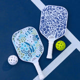 Porcelain Floral Pickleball Paddle - Pages & Parcels