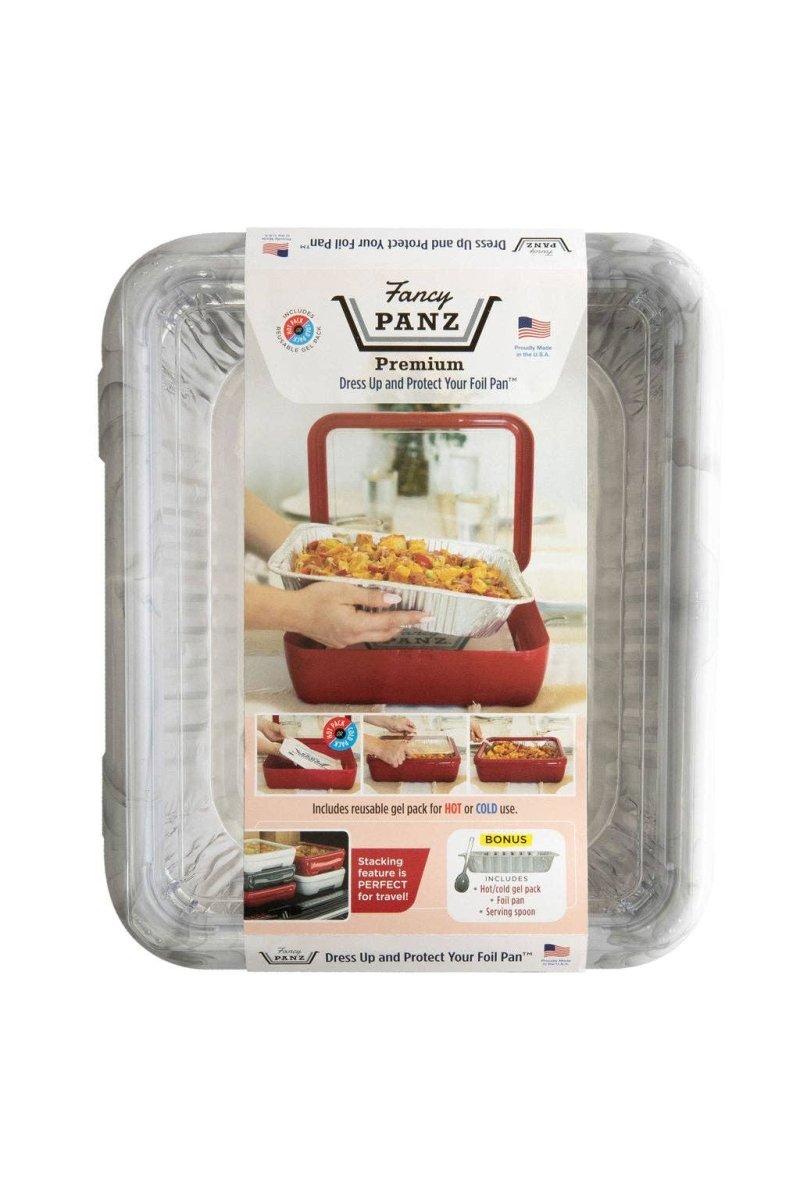 Premium Set - Pan Frame w/ Lid & Hot or Cold Gel Pack - Marble - Pages & Parcels