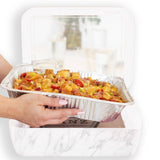 Premium Set - Pan Frame w/ Lid & Hot or Cold Gel Pack - Marble - Pages & Parcels