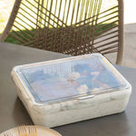 Premium Set - Pan Frame w/ Lid & Hot or Cold Gel Pack - Marble - Pages & Parcels