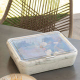 Premium Set - Pan Frame w/ Lid & Hot or Cold Gel Pack - Marble - Pages & Parcels