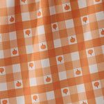 Pumpkin Check Tea Towel - Pages & Parcels