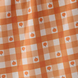 Pumpkin Check Tea Towel - Pages & Parcels