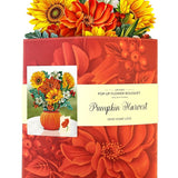 Pumpkin Harvest (8 Pop - up Greeting Cards) - Pages & Parcels