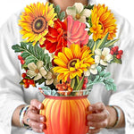 Pumpkin Harvest (8 Pop - up Greeting Cards) - Pages & Parcels