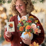Pumpkin Spice (8 Pop - up Greeting Cards) - Pages & Parcels