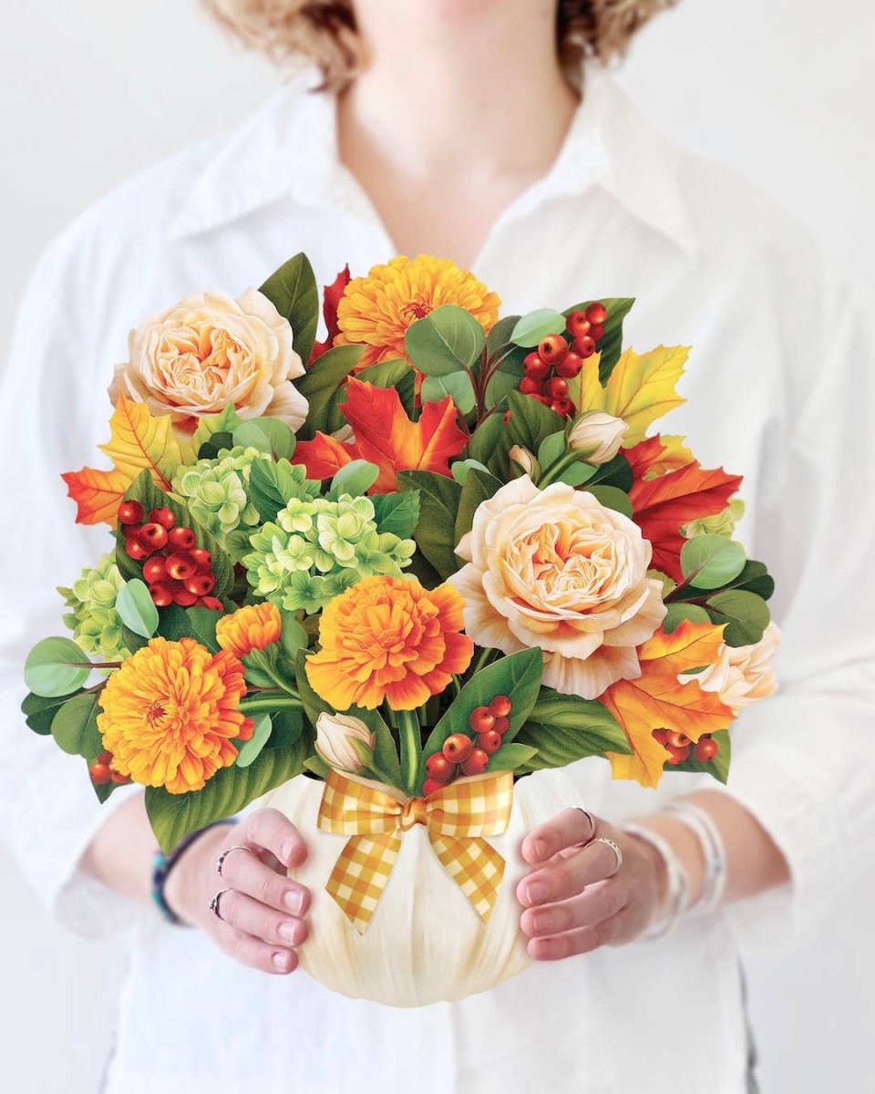 Pumpkin Spice (8 Pop - up Greeting Cards) - Pages & Parcels