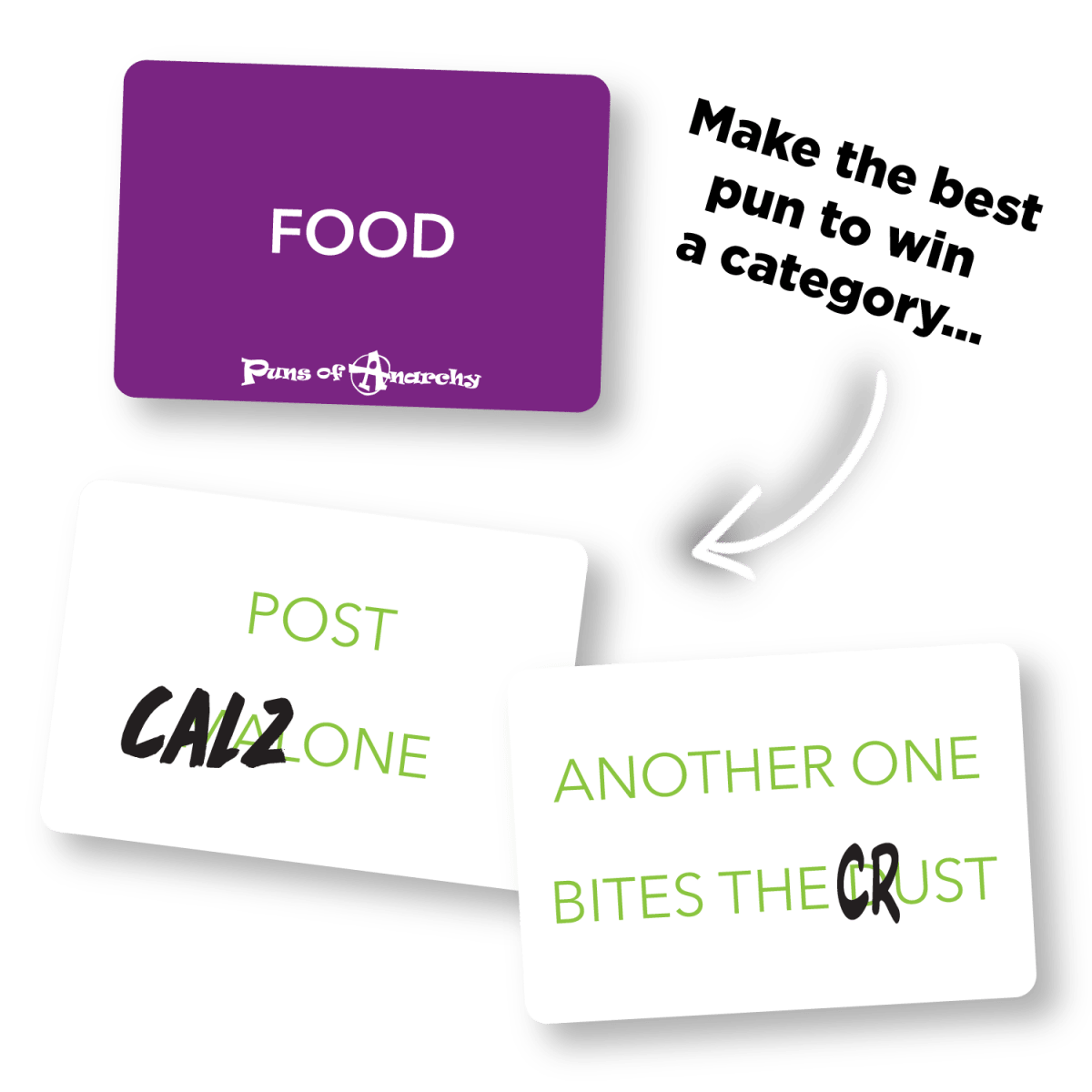 Puns of Anarchy: The Outrageous Pun - Making Game - Pages & Parcels