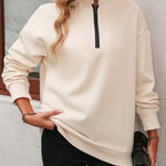 Quarter Zip Cozy Pullover - Pages & Parcels