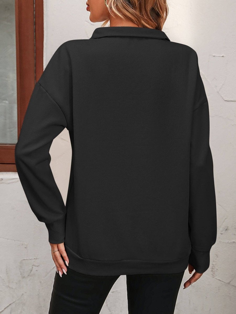Quarter Zip Cozy Pullover - Pages & Parcels