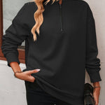 Quarter Zip Cozy Pullover - Pages & Parcels