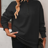 Quarter Zip Cozy Pullover - Pages & Parcels