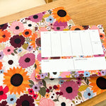 Rainbow Garden Desk Pad: Regular - Pages & Parcels