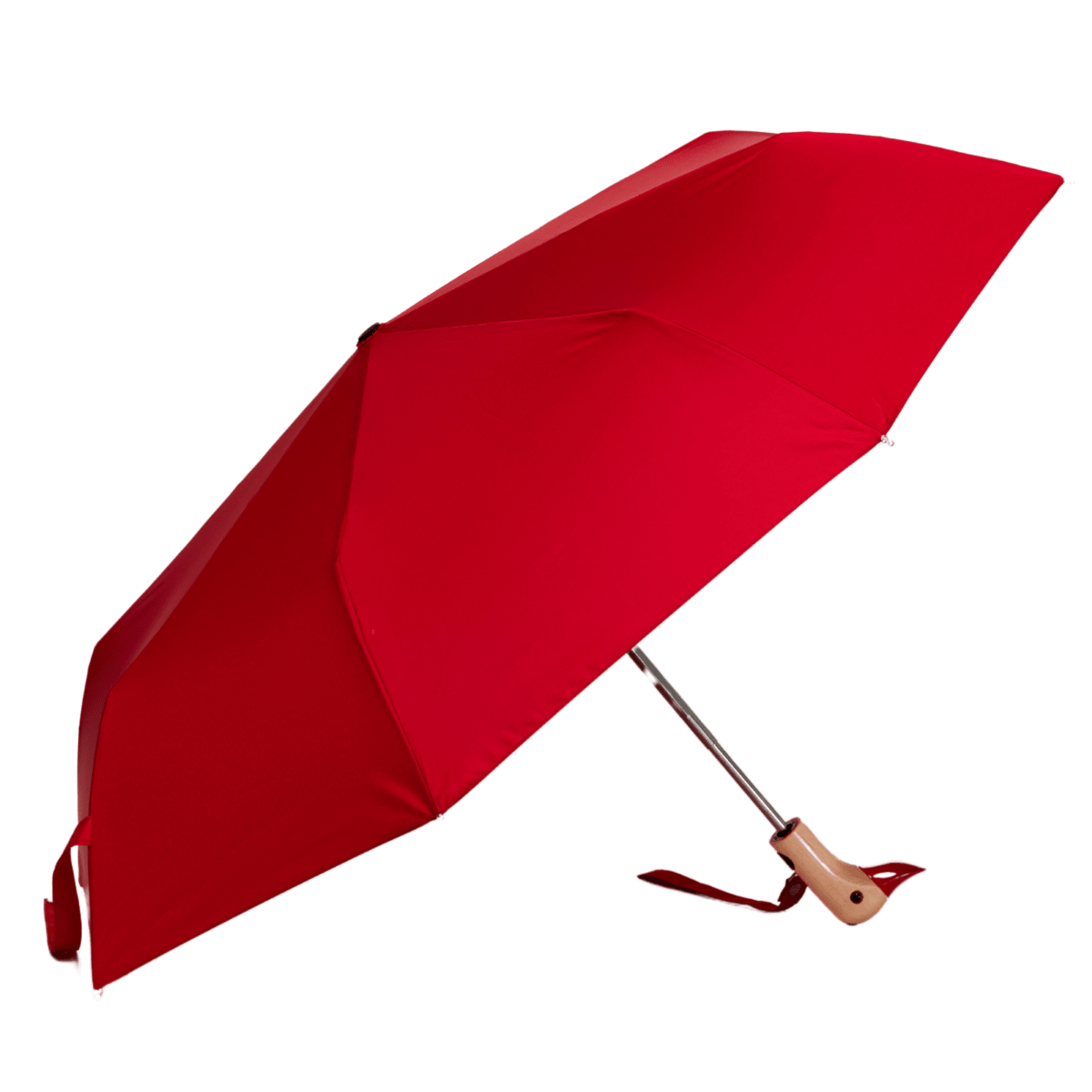 Red Compact Eco - Friendly Original Duckhead Umbrella - Pages & Parcels