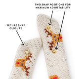 Reindeer Knit Dog Bandana - Pages & Parcels
