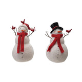 Resin Snowman with Birds - Pages & Parcels