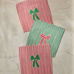 Ribbon Bows Dishcloth Set - Holiday 2026 - Pages & Parcels