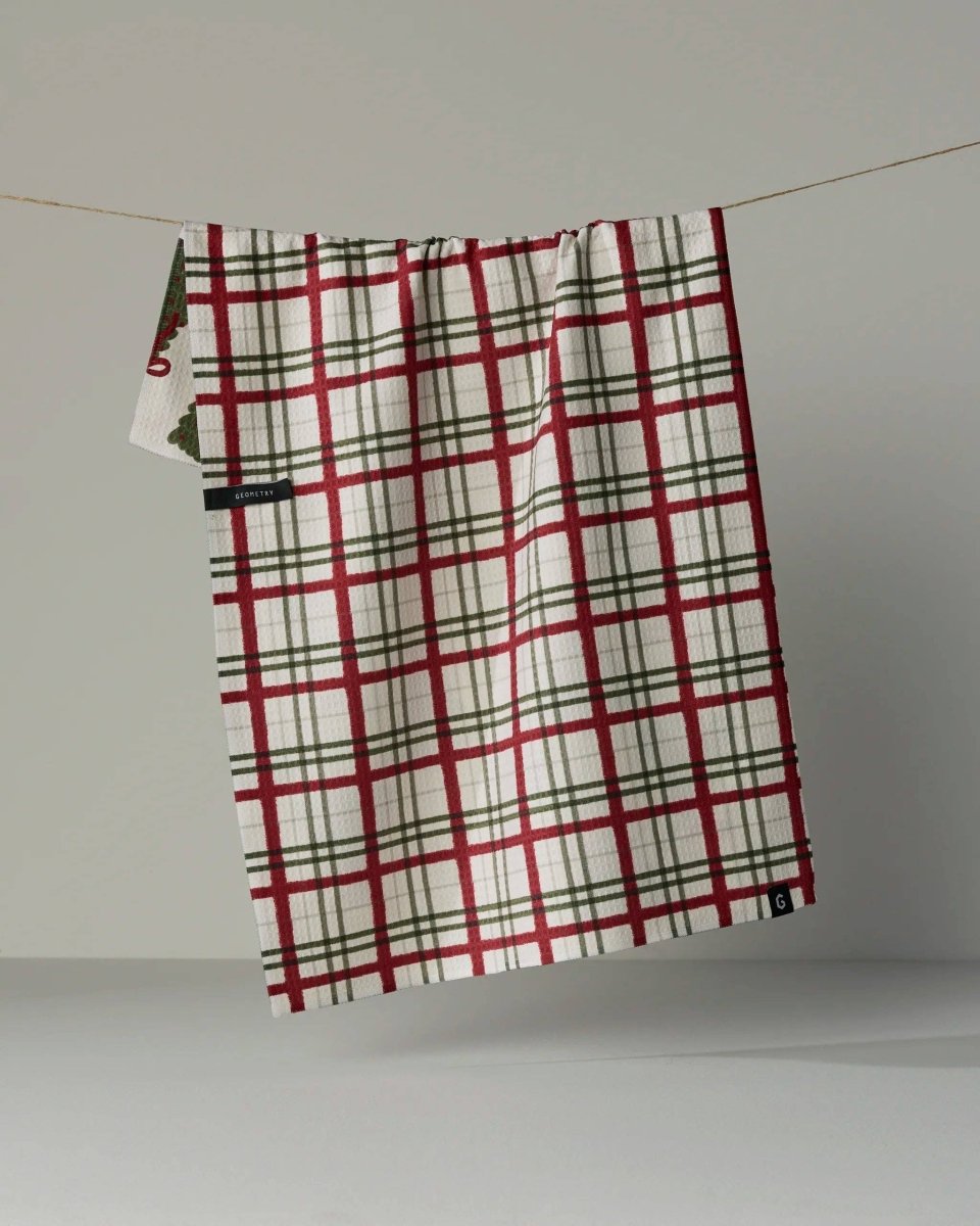 Ribbon Pines Luxe Kitchen Towel - Holiday 2026 - Pages & Parcels