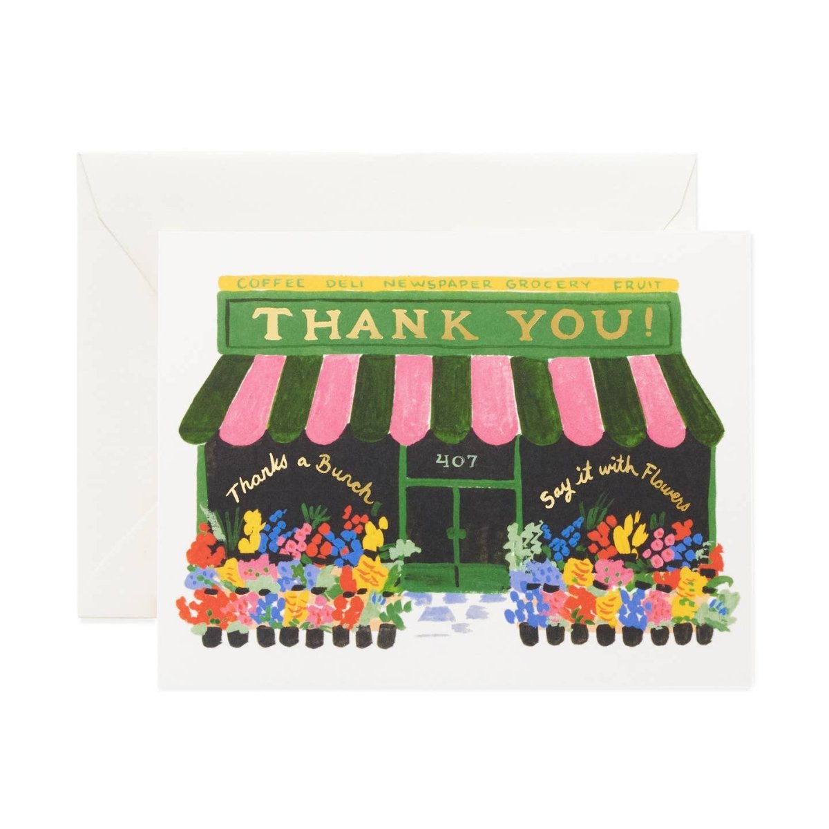 Rifle Paper Co Thank You Cards - Pages & Parcels