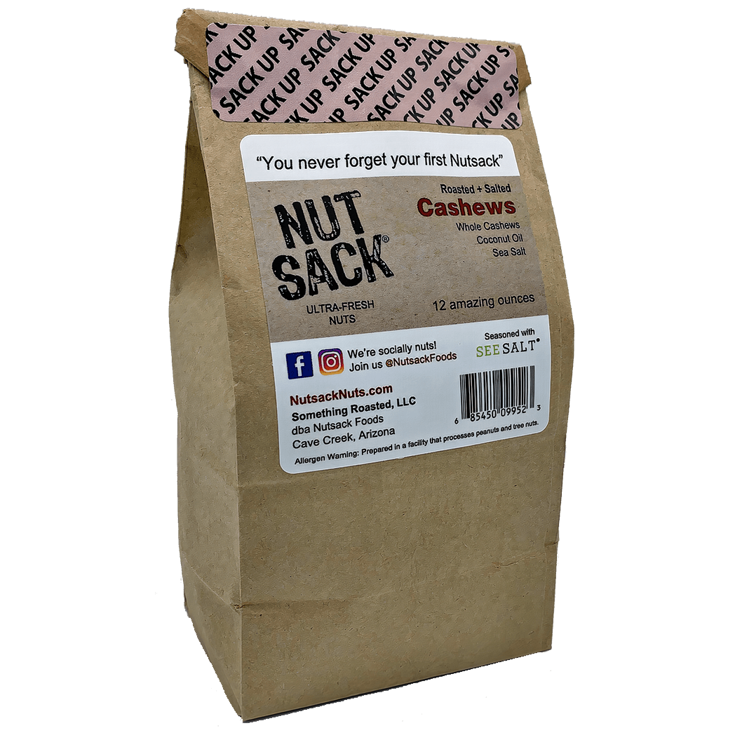 Roasted Salted Cashews - Pages & Parcels