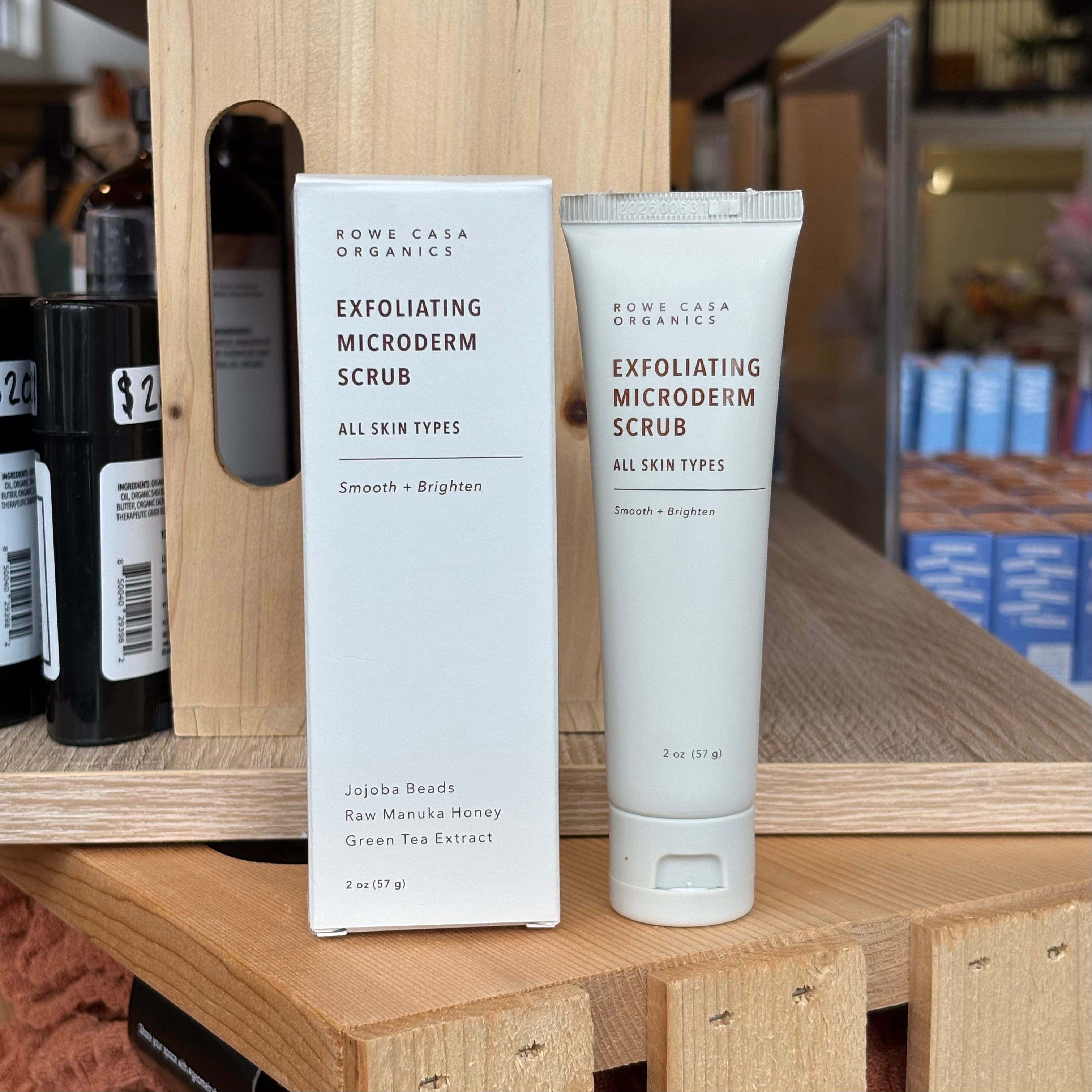 Rowe casa exfoliating microderm scrub