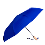 Royal Blue Compact Eco - Friendly Wind Resistant Umbrella - Pages & Parcels