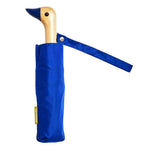 Royal Blue Compact Eco - Friendly Wind Resistant Umbrella - Pages & Parcels