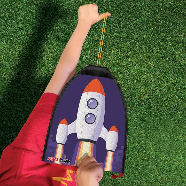 Rubberband Rocket Kite - Pages & Parcels