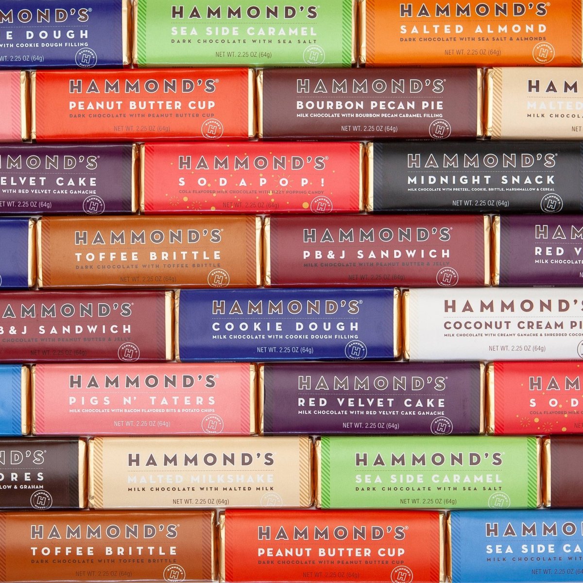 Hammond's Salted Almond candy bar