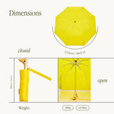 Signature Yellow Eco - Friendly Original Duckhead Umbrella - Pages & Parcels