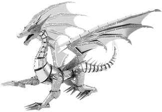Silver Dragon steel model kit