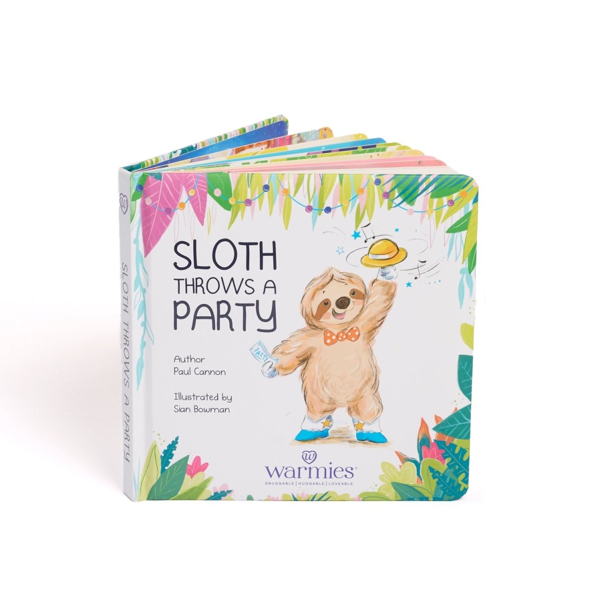 Sloth Throws a Party Book - Pages & Parcels