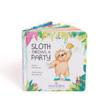 Sloth Throws a Party Book - Pages & Parcels