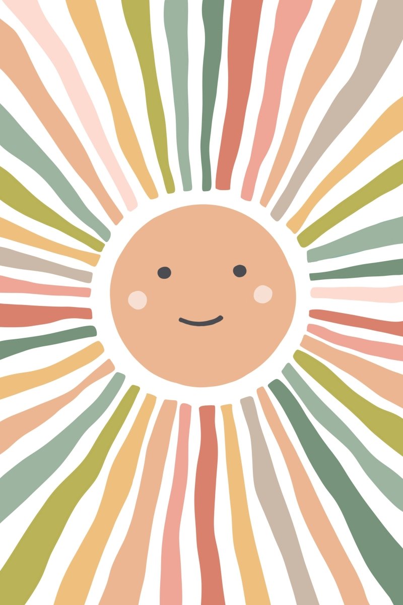 Smiley Sunshine Paint - by - Number Kit for Kids | Breathe People - Pages & Parcels