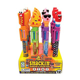 SNACKIN SCENTED 6 COLOR PEN 12/DSP - Pages & Parcels
