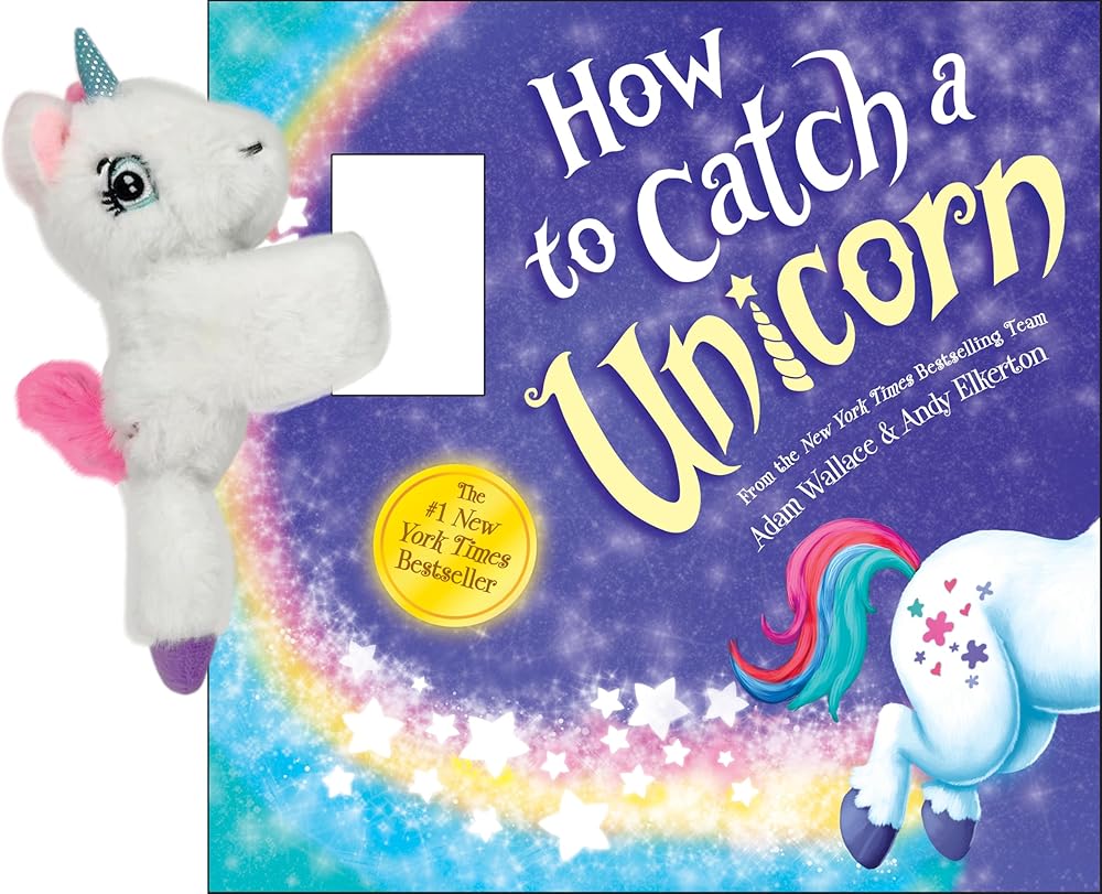 Snap & Snuggle: How to Catch a Unicorn: Plush Silicone Slap Bracelet and Funny Adventure Book for Kids cover image