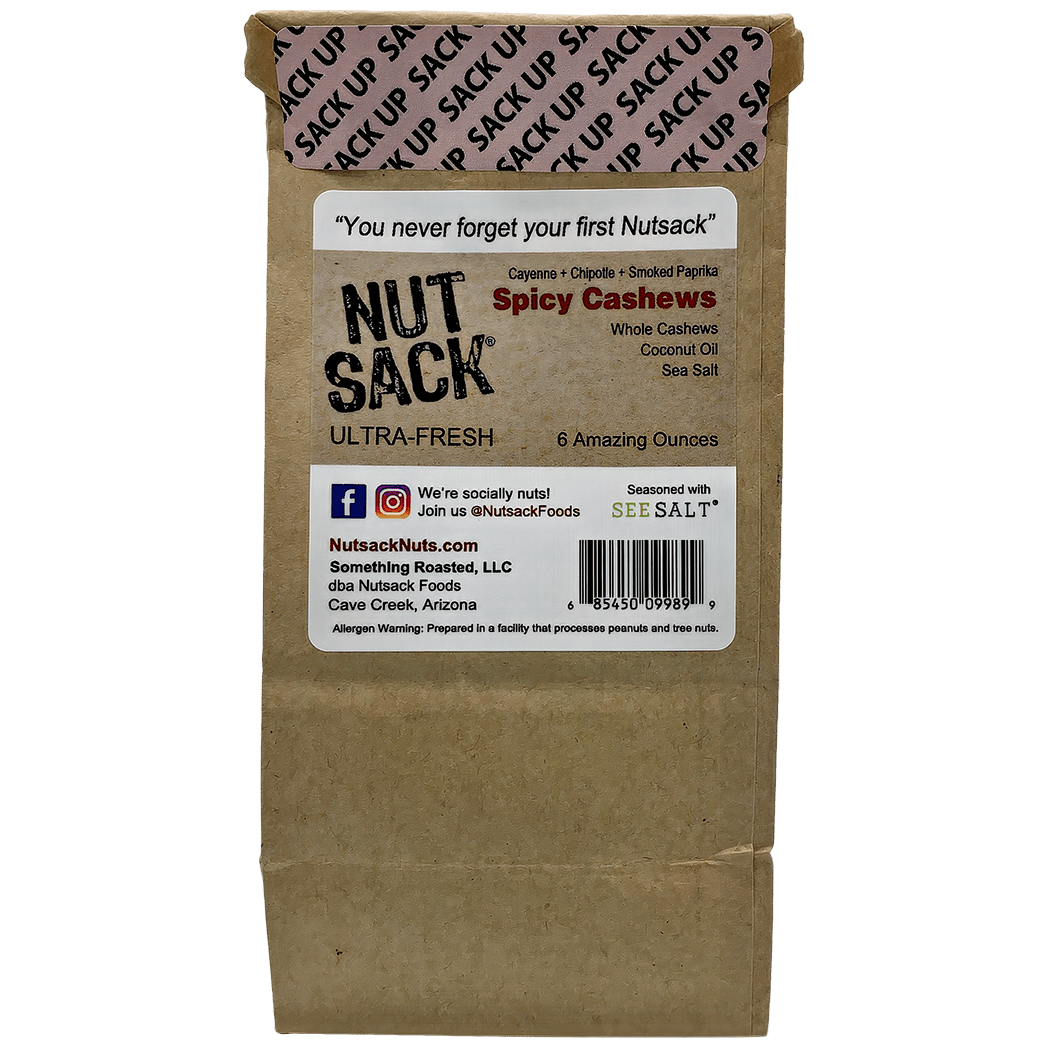Spicy Cashews - Roasted Nuts - Pages & Parcels