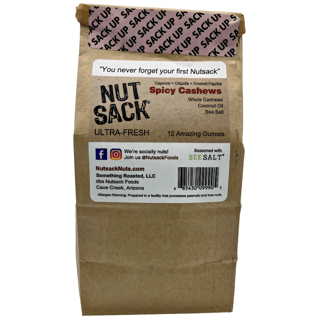 Spicy Cashews - Roasted Nuts - Pages & Parcels