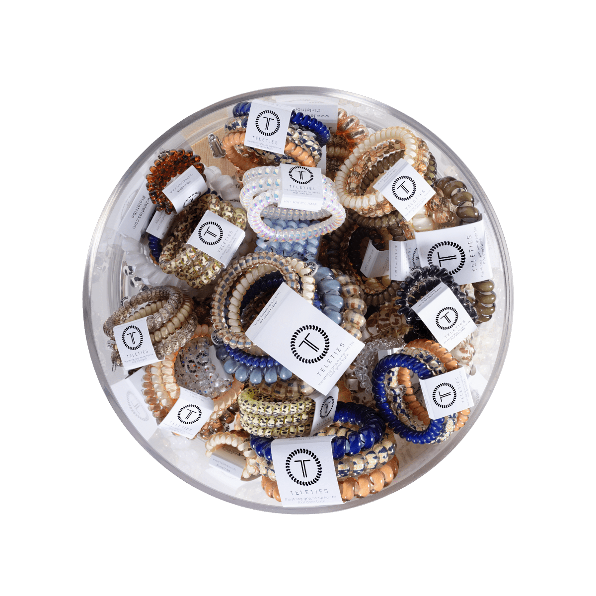 Spiral Hair Coil/Hair Tie Variety Pack - Pages & Parcels