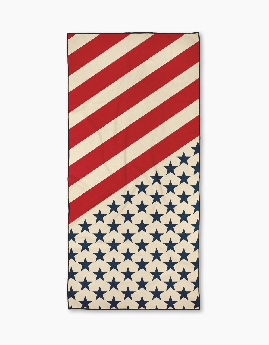 Split Horizon Beach Towel - Pages & Parcels