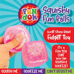 Squish & Squeeze Cube Ball Toy - Pages & Parcels